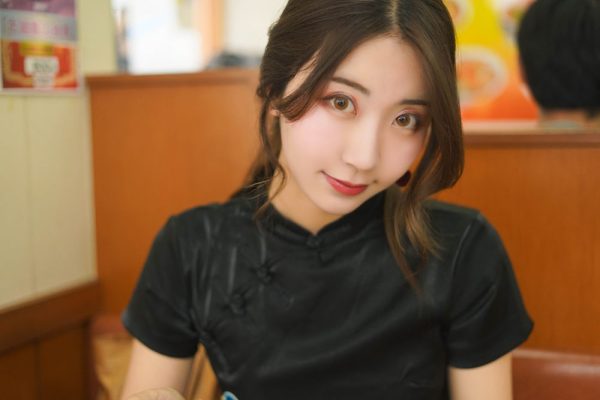 No.040-黑川 旗袍 [11P]-慕色阁