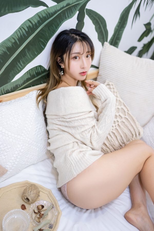 No.027-白色毛衣 [12P]-慕色阁