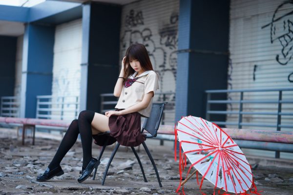No.017-丝袜狂想曲(伞) [42P]-慕色阁