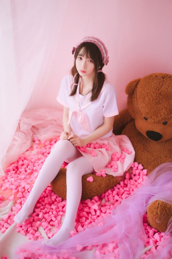 No.015-丝袜狂想曲(粉) [54P]-慕色阁
