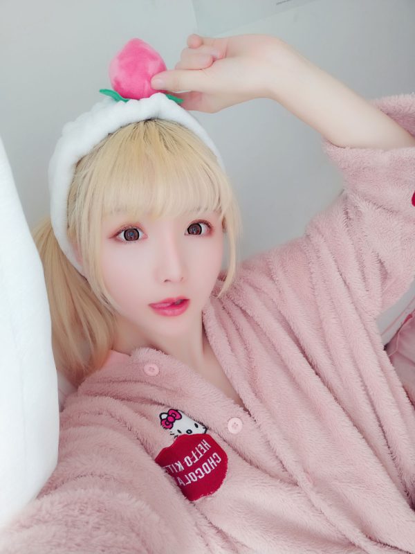 No.001-粉红泡泡包 – 桃味KITTY [16P]-慕色阁