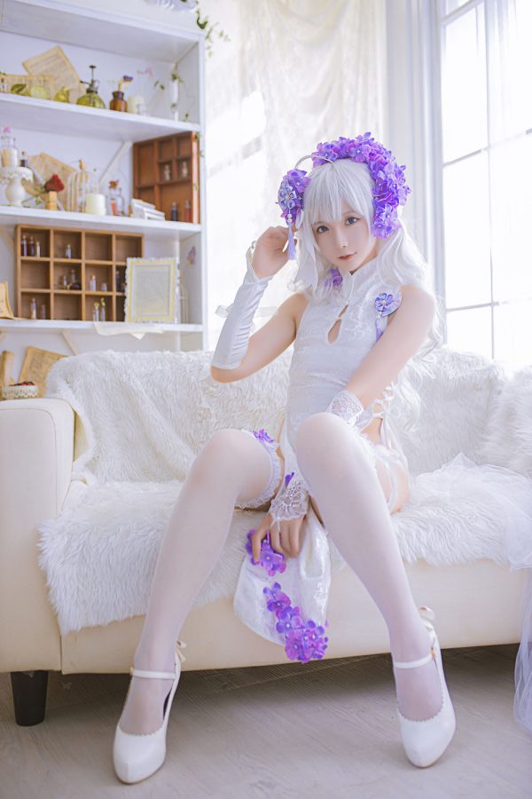 No.064-花鸟风月 包 – 花与旗袍 [100P]-慕色阁