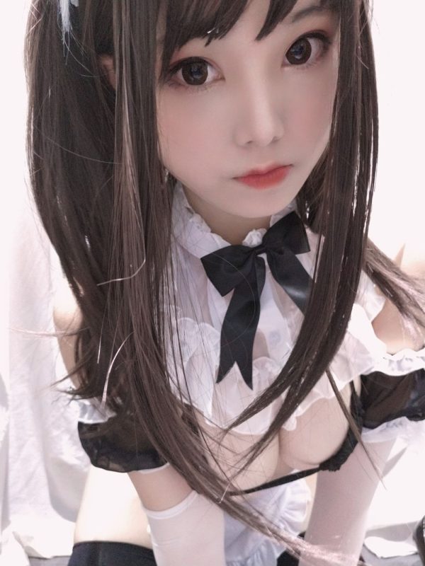 No.002-黑白女仆 [25P]-慕色阁