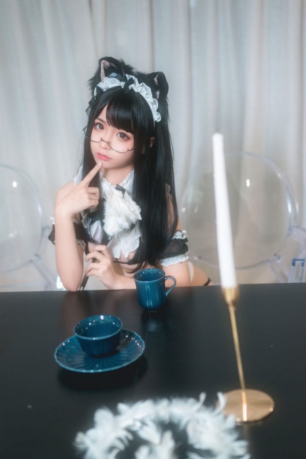 No.025-猫耳女仆 [43P]-慕色阁