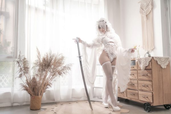 No.098-尼尔纪元 白花嫁 [20P]-慕色阁