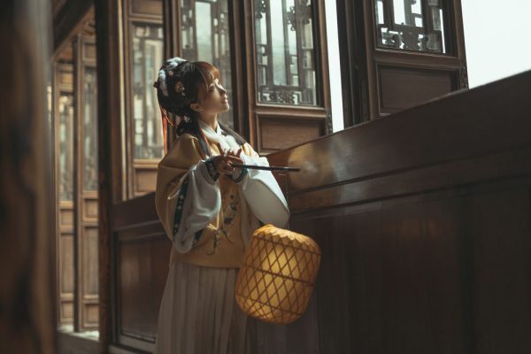 No.141-黄汉服 [9P]-慕色阁