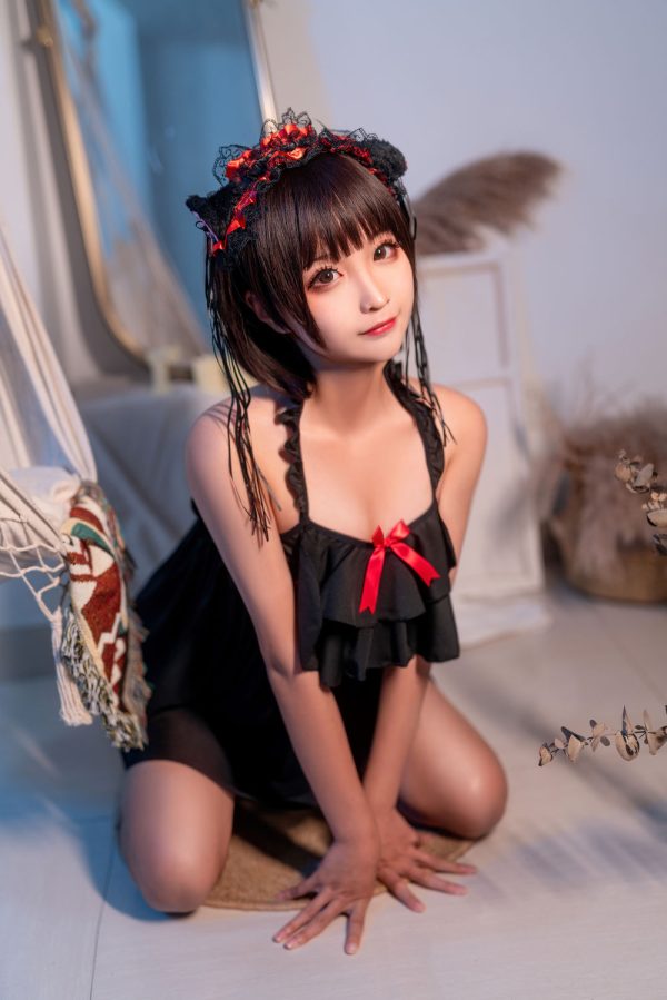 No.052-黑睡裙 [40P]-慕色阁