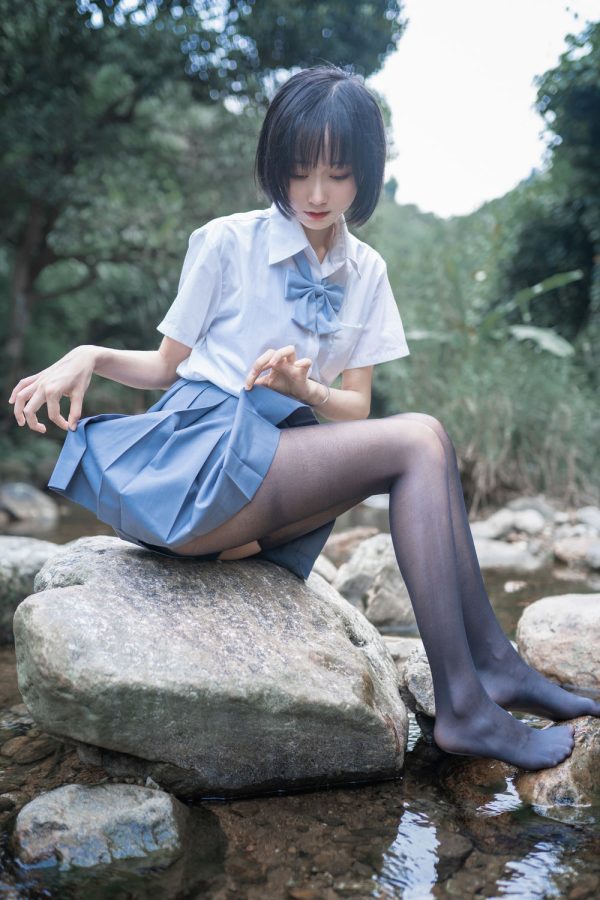 No.007-水色溪边制服 [51P]-慕色阁