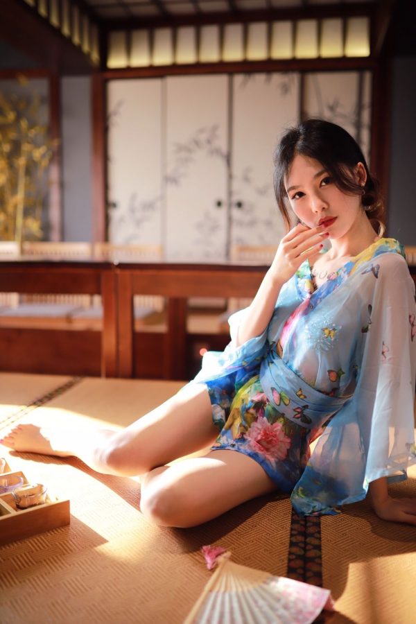 No.013-水蓝和服 [30P]-慕色阁
