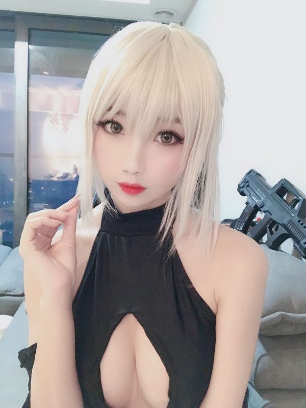 No.007–黑呆泳装自拍无水印 [8P]-慕色阁