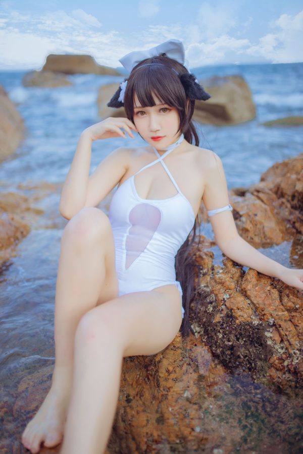 No.025-爱宕泳装 – 抖娘_利世×不呆猫 [41P]-慕色阁
