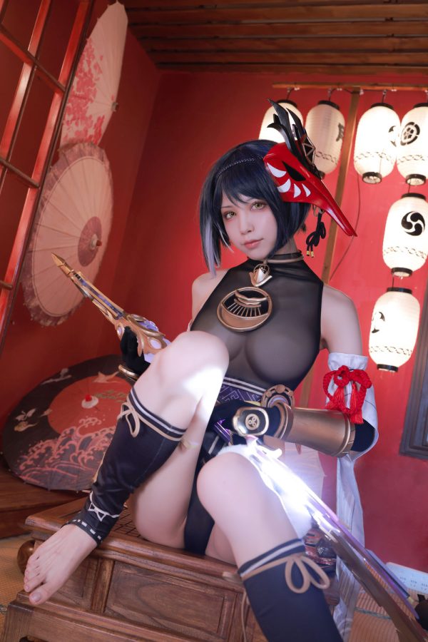 No.123-原神 九条裟罗 自拍2 [33P]-慕色阁