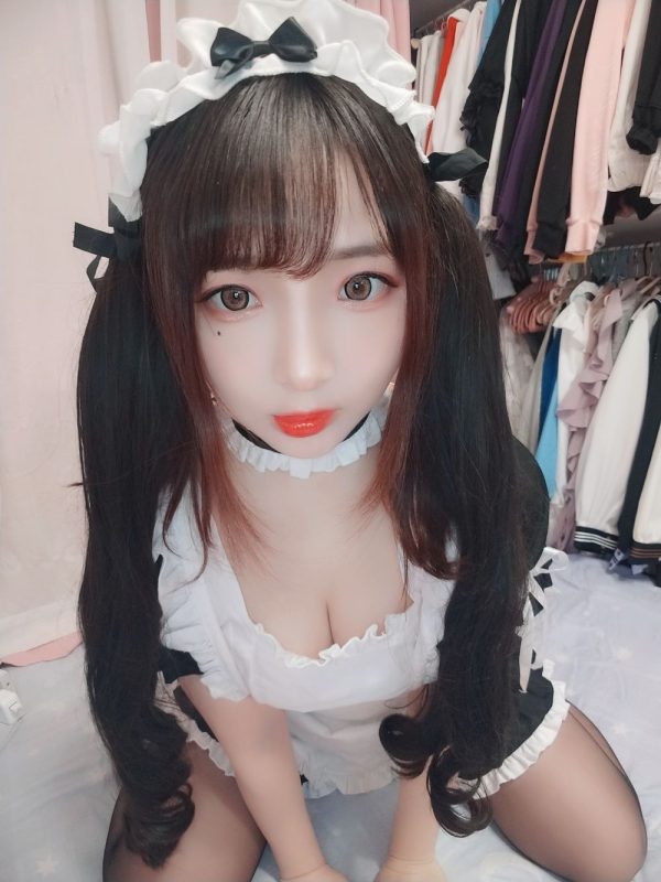 No.028-黑丝女仆 [49P 4V]-慕色阁