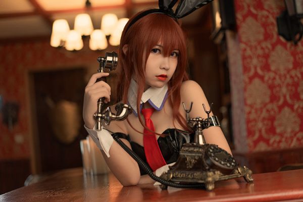 No.005-贩卖写真 7套 – 牧濑红莉栖兔女郎 [27P]-慕色阁