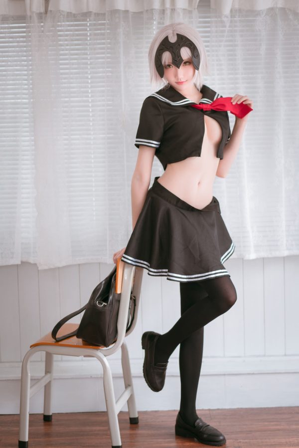 No.006-黑贞德 校服 [13P]-慕色阁