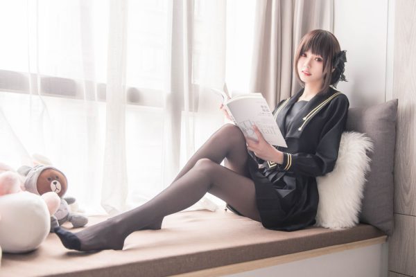 No.004-窗台制服 [19P]-慕色阁
