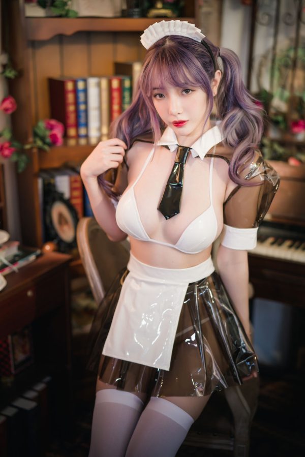 No.048-透明皮衣女仆 [18P]-慕色阁