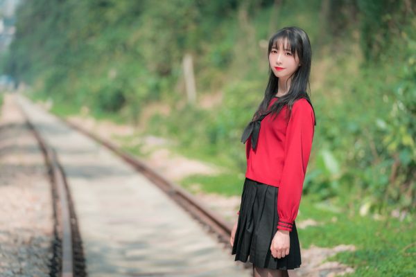 No.001-铁轨成片 [47P]-慕色阁