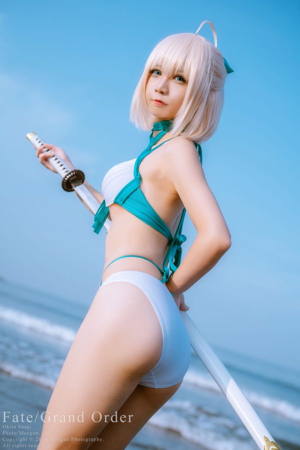 No.028-FateGrand Order–沖田総司 水着ver [16P]-慕色阁