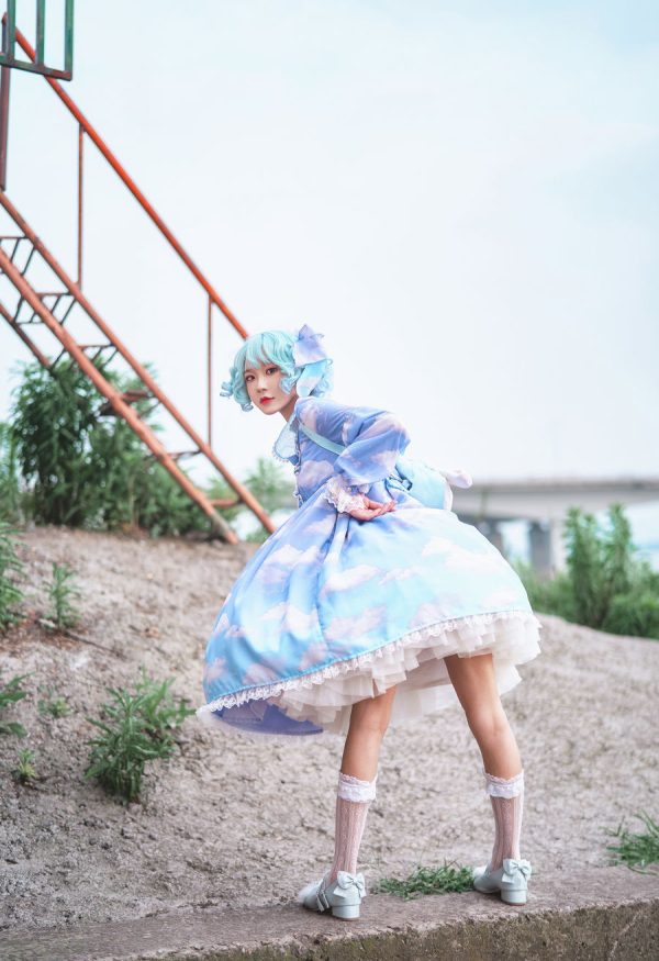 No.016-lolita蓝裙 [9P]-慕色阁