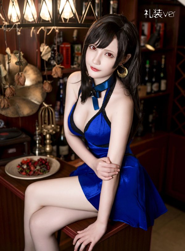 No.002-蒂法 连衣裙 [20P]-慕色阁