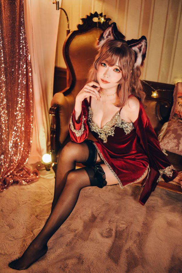 No.040-Sleepy Velvet – 01.Red [52P]-慕色阁