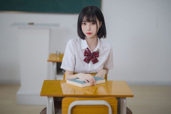 No.001-教室jk黑丝 [40P]-慕色阁