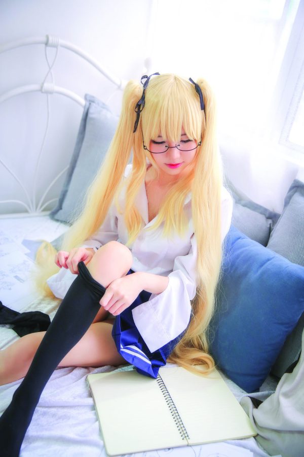 No.009-Eriri School Girl [43P 3V]-慕色阁