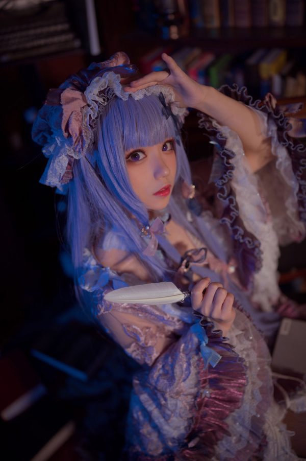 No.010-帕秋莉睡衣 [13P]-慕色阁