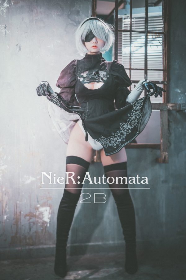 No.027-[DJAWA] NieR Automata 2B [47P]-慕色阁