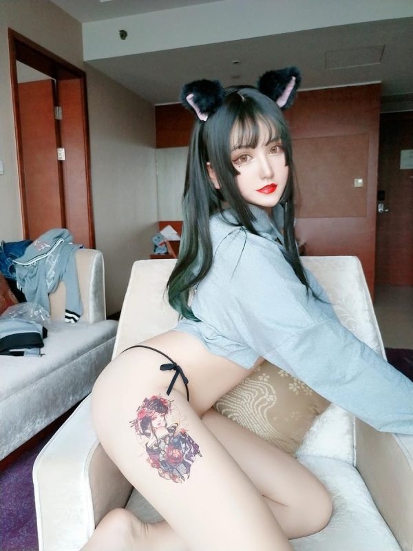 No.005-猫耳 黑 [25P 8V]-慕色阁