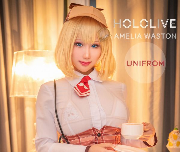 No.130-Hololive Amelia Waston Unifrom 制服 [20P]-慕色阁