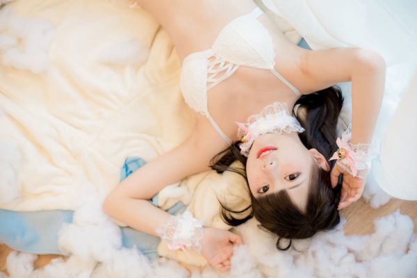 No.002-白色软绵绵少女 [28P]-慕色阁