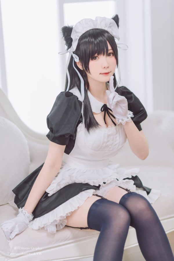No.021-爱宕女仆 [16P 2V]-慕色阁