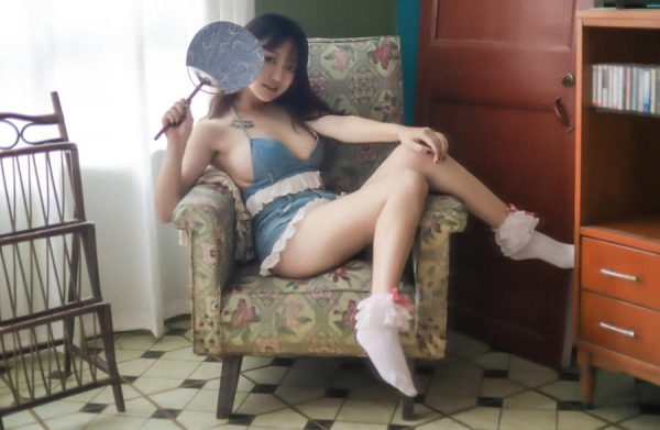 No.003-桃子听蝉 [22P]-慕色阁