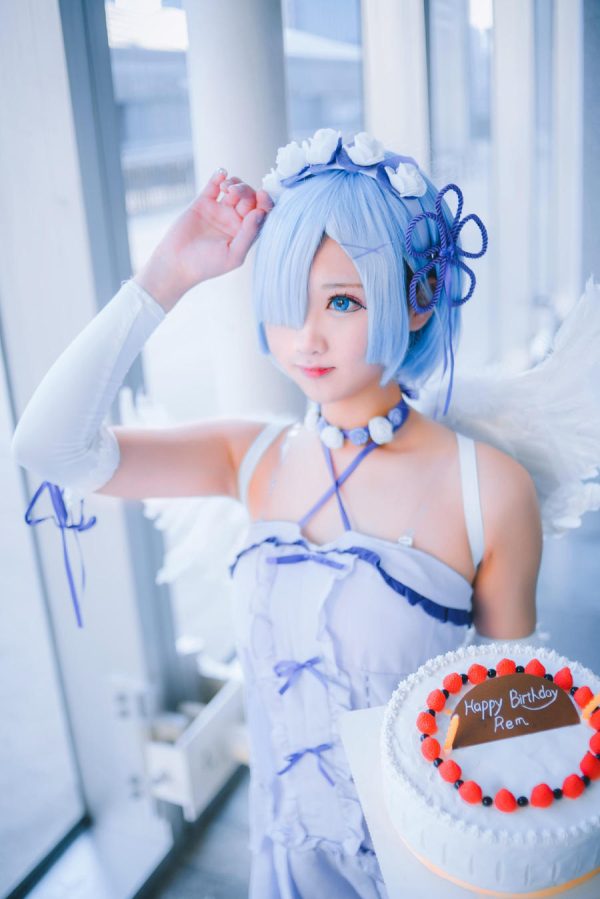No.035-RE从零开始的异世界生活 蕾姆生日蛋糕 [9P]-慕色阁