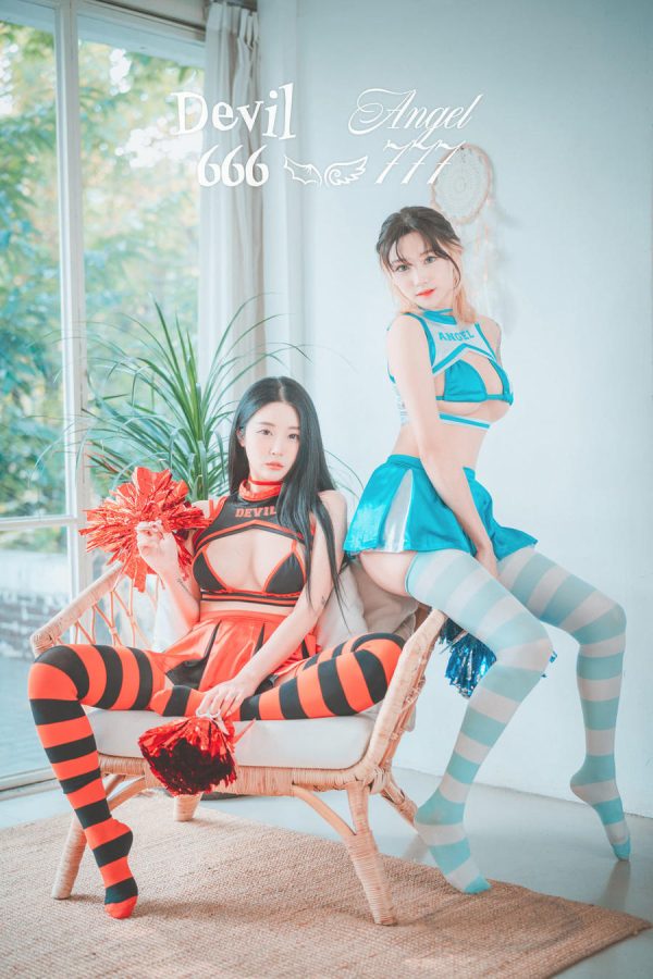 No.008-[DJAWA] Devil 666 & Angel 777(Bomi&Taeri) [81P]-慕色阁