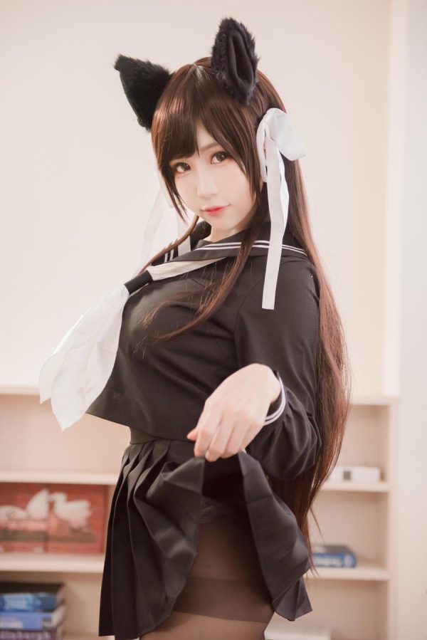 No.007-黑丝兽耳 [14P]-慕色阁