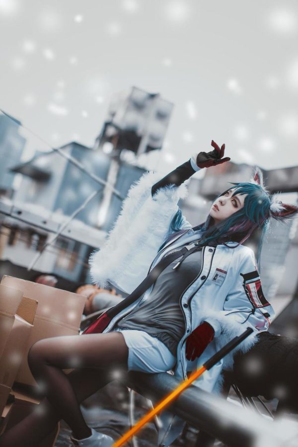 No.021-明日方舟 德克萨斯 寒冬信使 [8P]-慕色阁