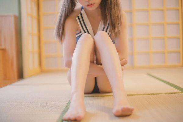 No.029-蓝白泳装 [22P]-慕色阁