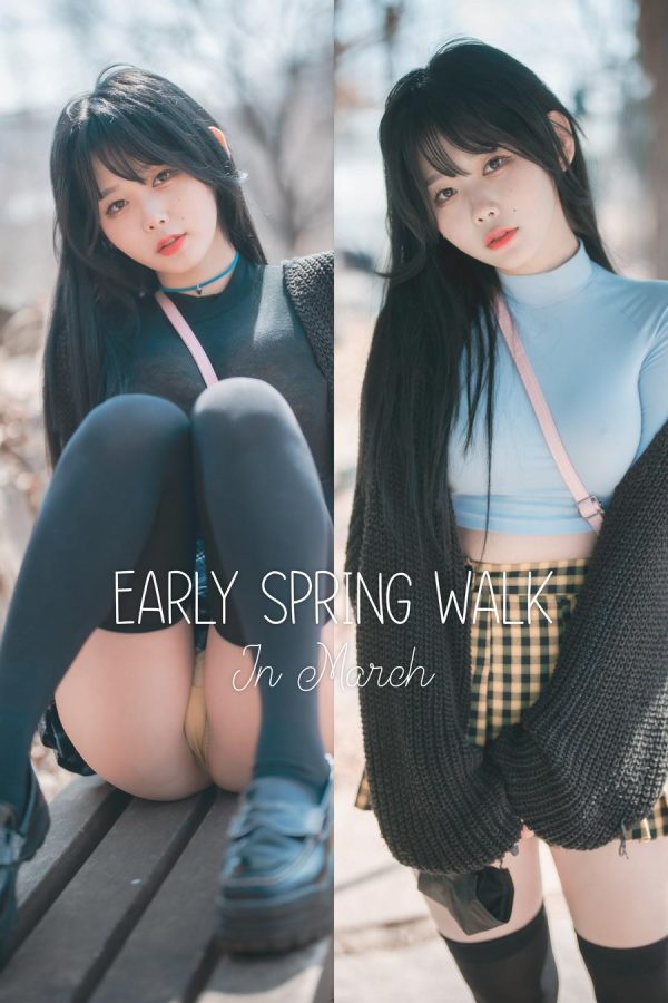 No.046-[DJAWA] Early Spring Walk in March [141P]-慕色阁