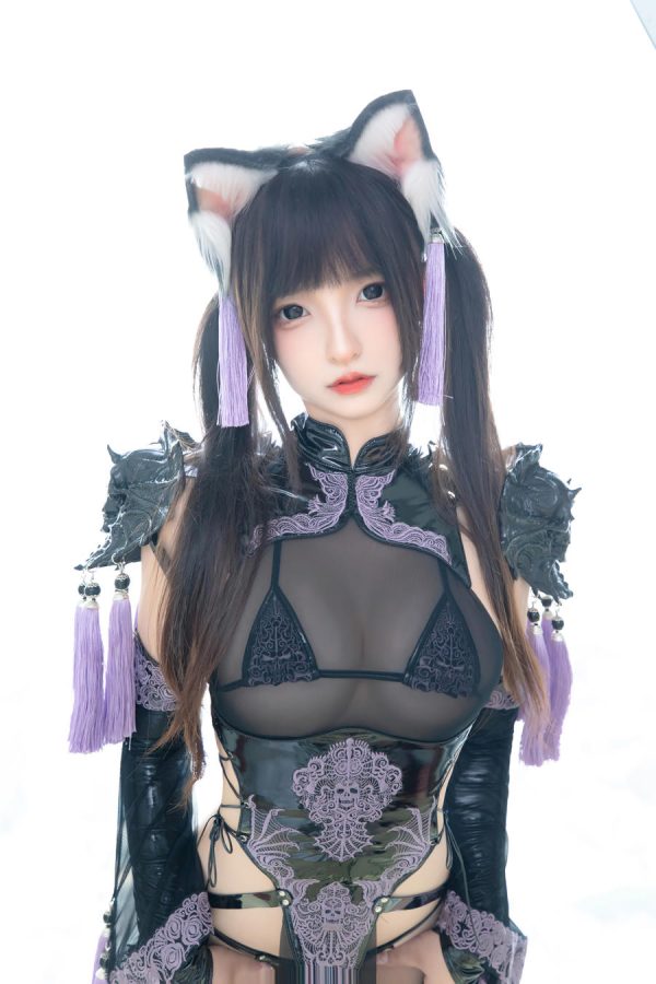 No.136-旗袍猫女 [75P 2V]-慕色阁