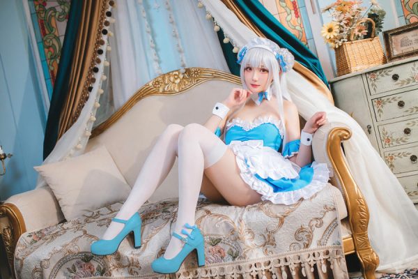 No.068-碧蓝航线 小天鹅 女仆 [22P]-慕色阁
