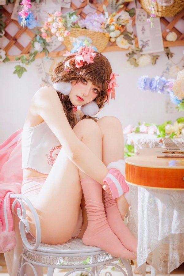 No.080-少女吉他与蝴蝶结 [28P]-慕色阁
