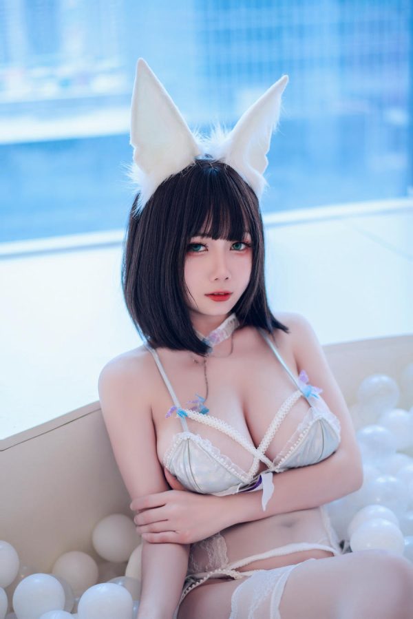 No.013 – 猫娘衣橱 珍珠内衣 [36P 2V]-慕色阁