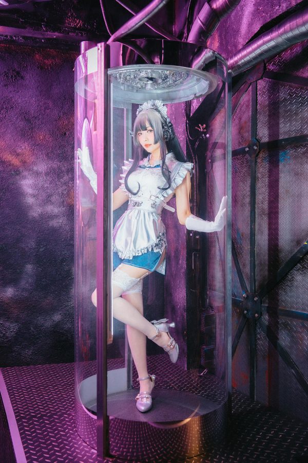 No.088 – 赛博女仆 Violane青辉石 [28P]-慕色阁