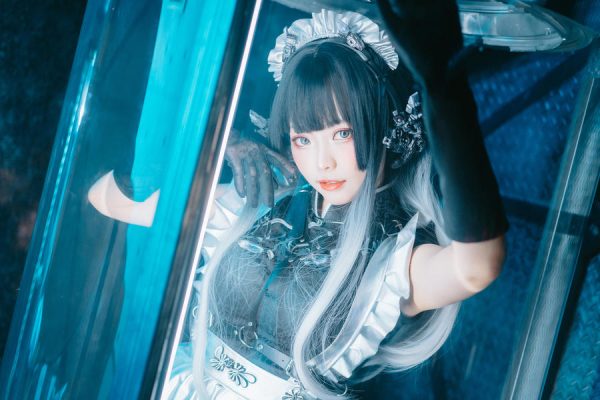 No.087 – 赛博女仆 Melanite黑榴石 [30P]-慕色阁