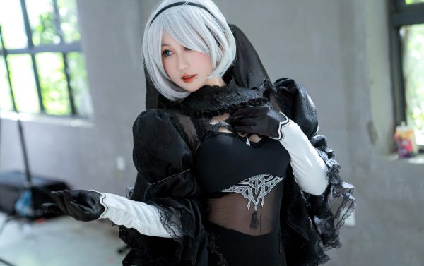 No.001 – 杭州漫展 尼尔机械纪元 2B [12P]-慕色阁