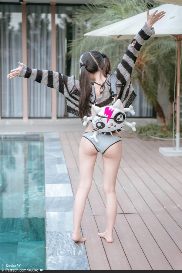 No.139 – Grey Bikini [37P]-慕色阁