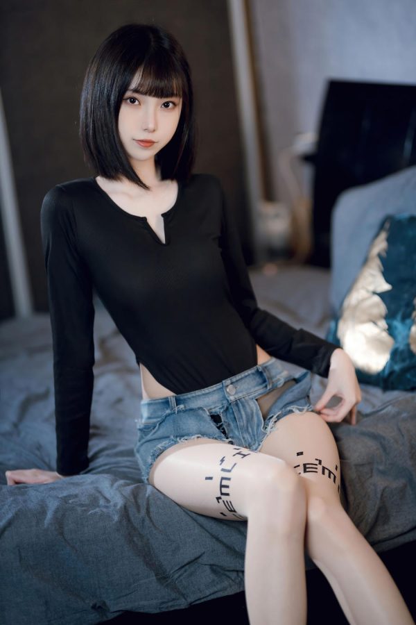 No.031 – 纯欲牛仔短裤2 [40P]-慕色阁